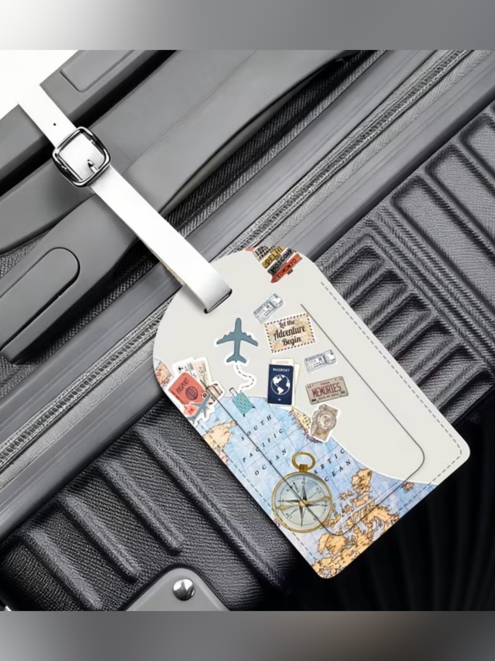 2 Piece Set NWT - Passport Holder & Luggage Tag - Picture 6 of 8